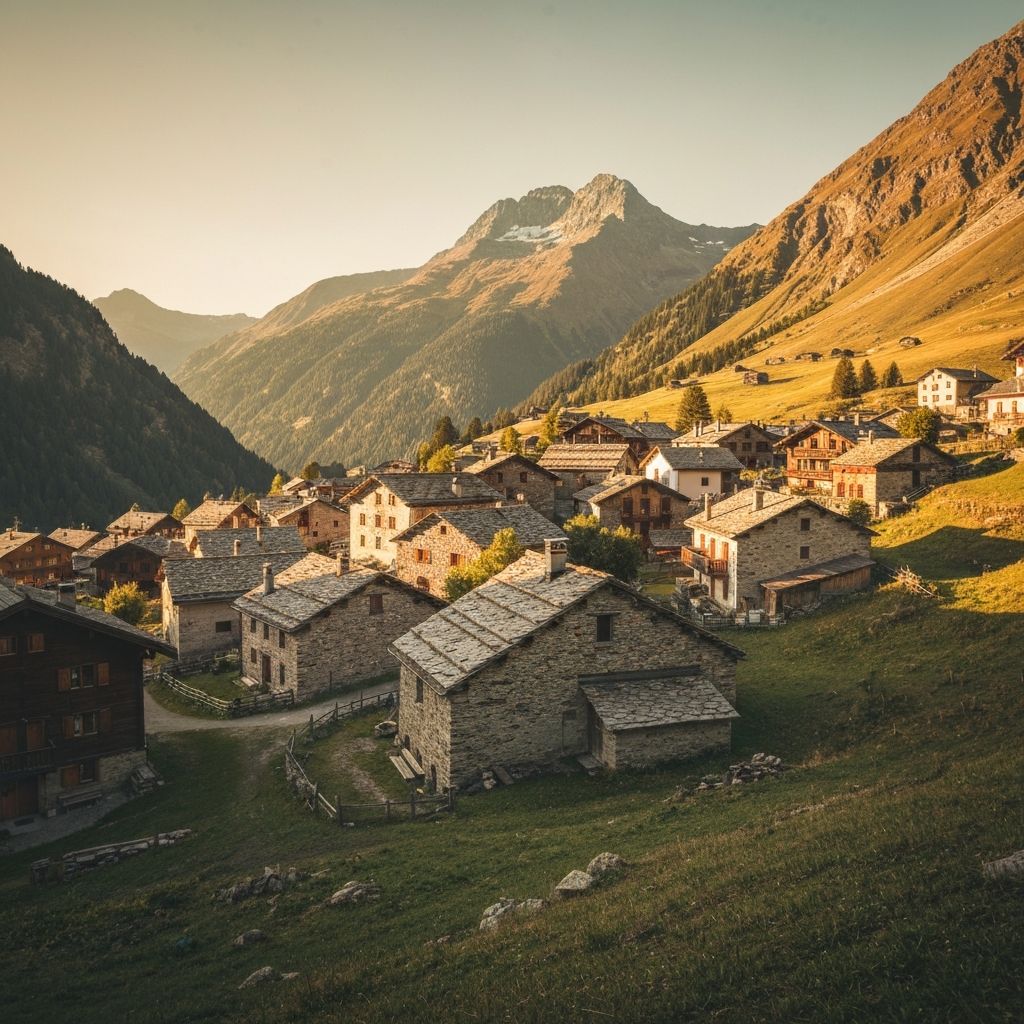 Alpine Geschichte Tradition